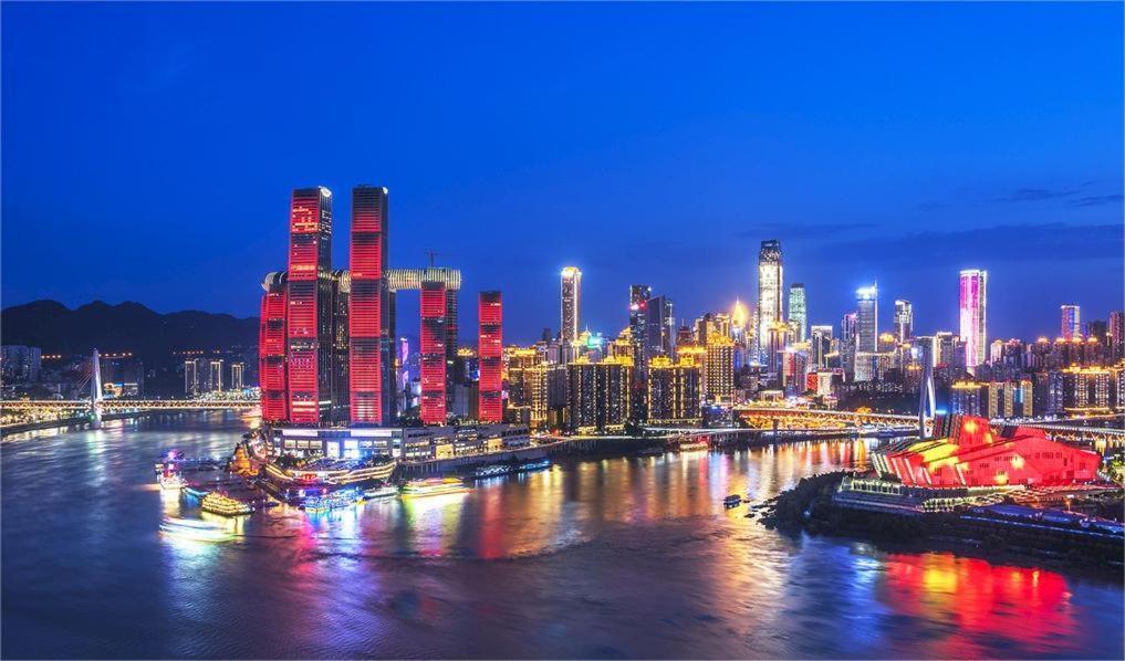 Boutique Of Meditation With Cuisine & Night View, Exit 2 Liujiatai Station Line 9 Chongqing Exterior foto