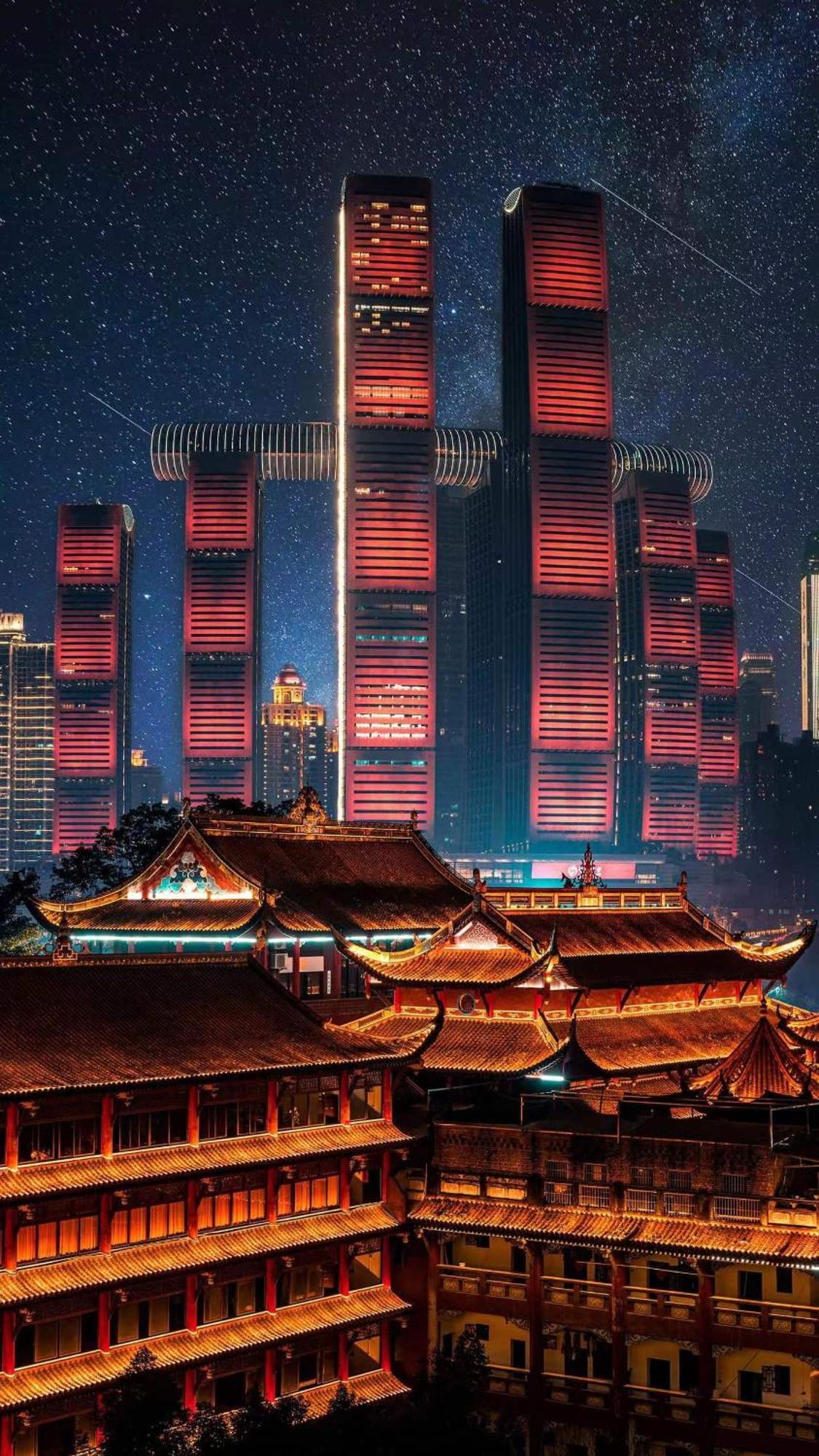 Boutique Of Meditation With Cuisine & Night View, Exit 2 Liujiatai Station Line 9 Chongqing Exterior foto