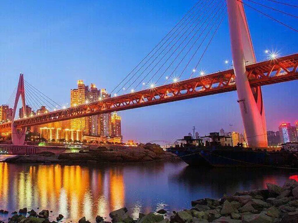 Boutique Of Meditation With Cuisine & Night View, Exit 2 Liujiatai Station Line 9 Chongqing Exterior foto